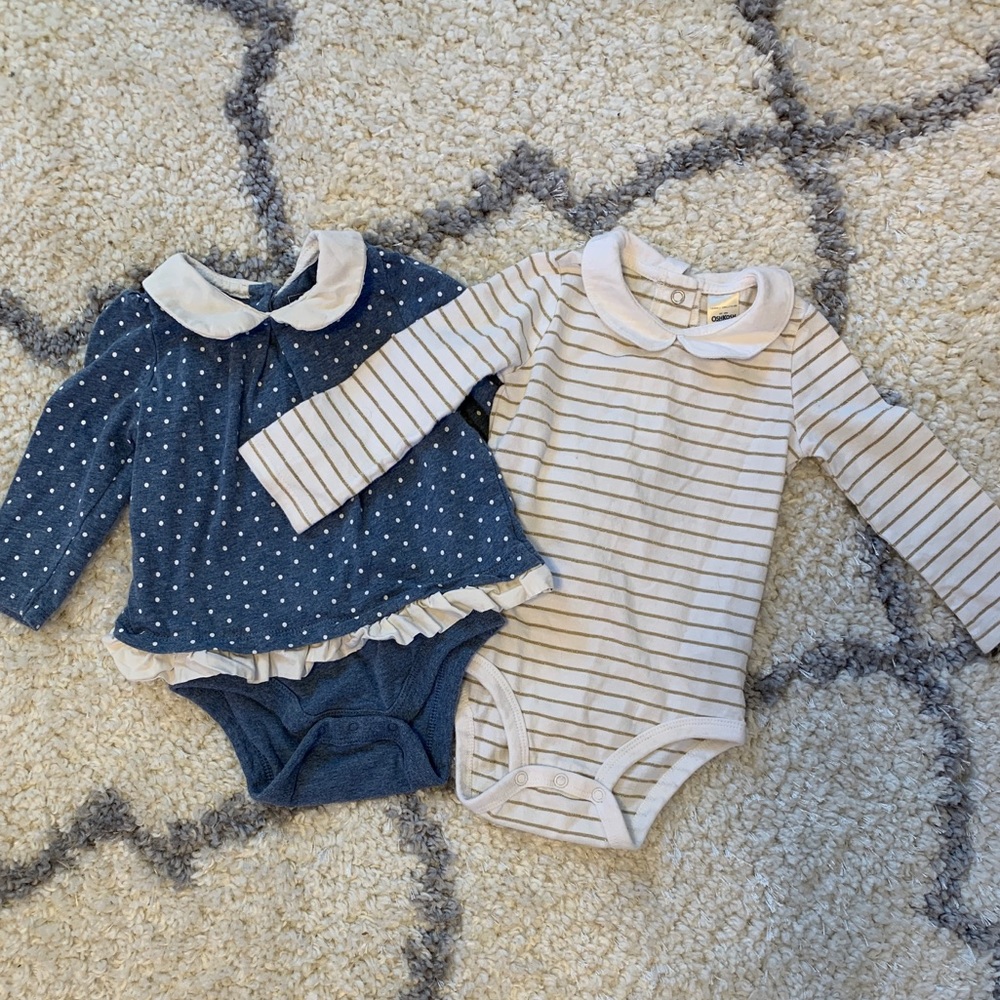 Peter Pan Collar Onesies!